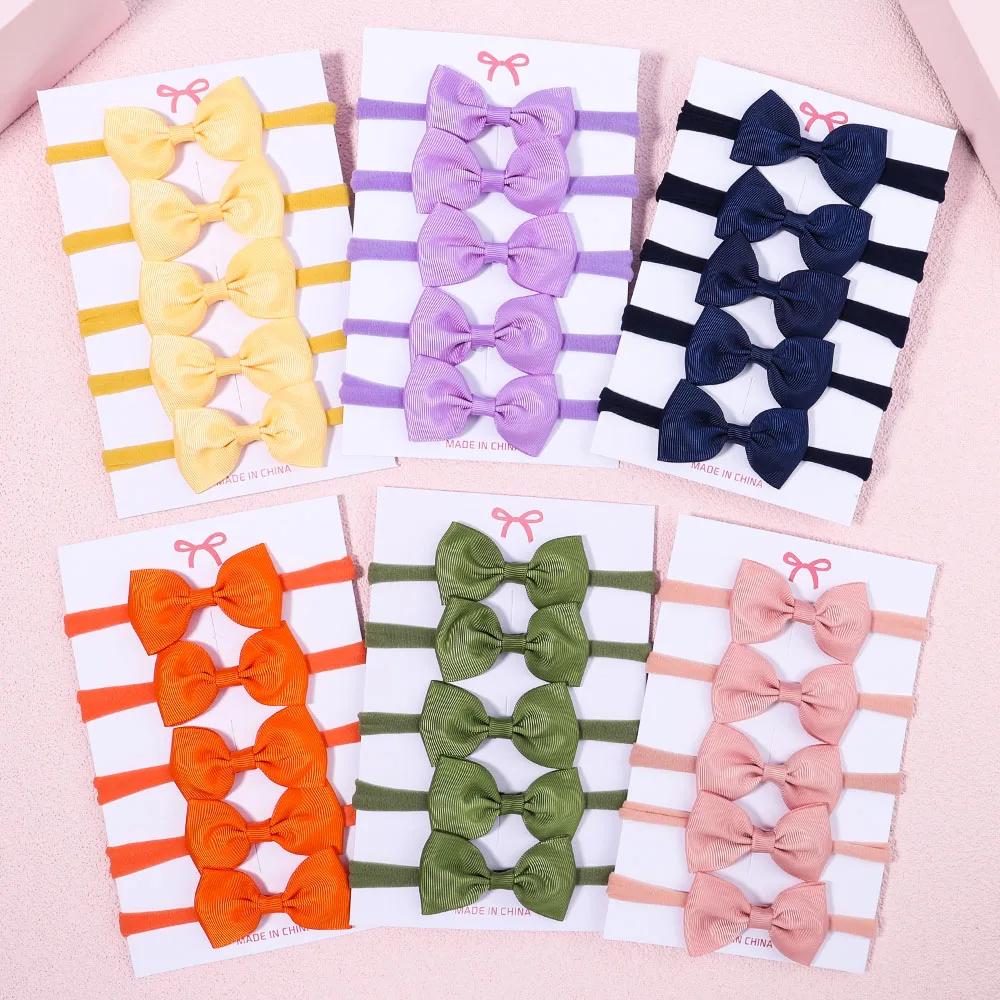 5 Cái/bộ Bé Gái Màu Nơ Dây Đeo - đánh giá và giá Baby Gear