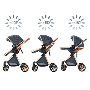 2-in-1 Baby Stroller Compact L - đánh giá và giá Lightweight Foldable Baby Stroller Compact