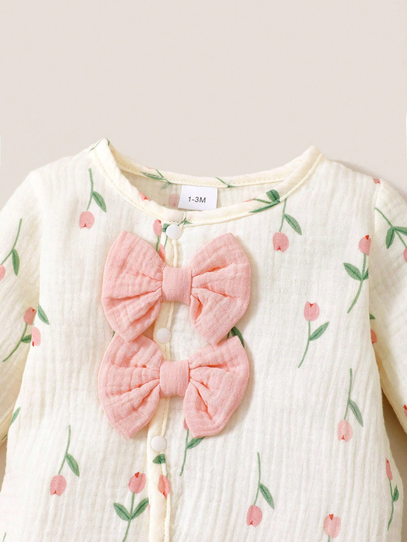 Baby Girl Spring and Autumn Lo - đánh giá và giá Newborn Baby Girl Romper Floral