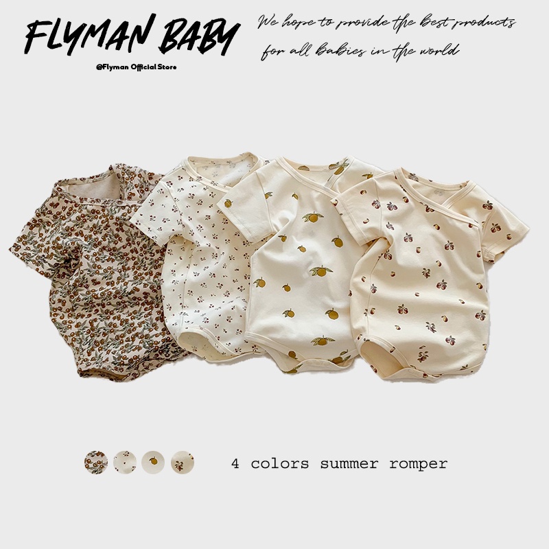 Newborn Girls Boys Baby Romper - đánh giá và giá Newborn Baby Girl Romper Floral
