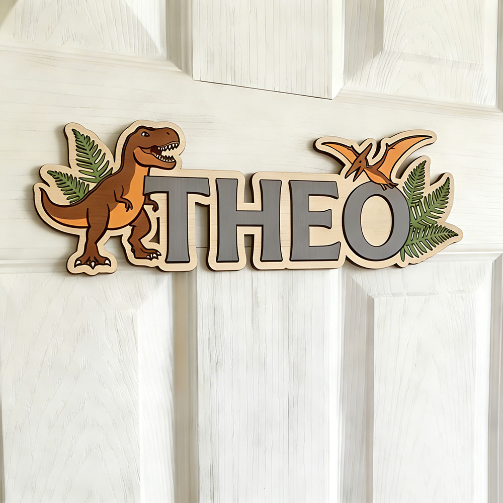 Personalized Dinosaur Name Sig - đánh giá và giá Nursery