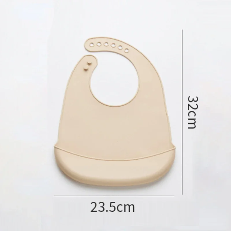 1Pcs Food Grade Silicone Baby  - đánh giá và giá Waterproof Baby Bibs Silicone