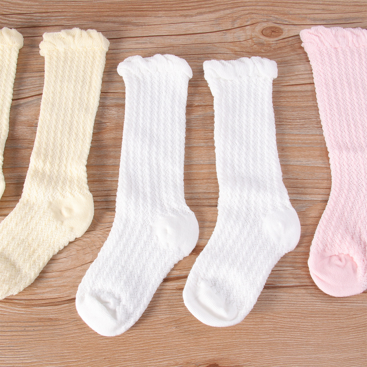 3Pairs Anti-Mosquito Long Sock - đánh giá và giá Unisex Baby Socks Non Slip