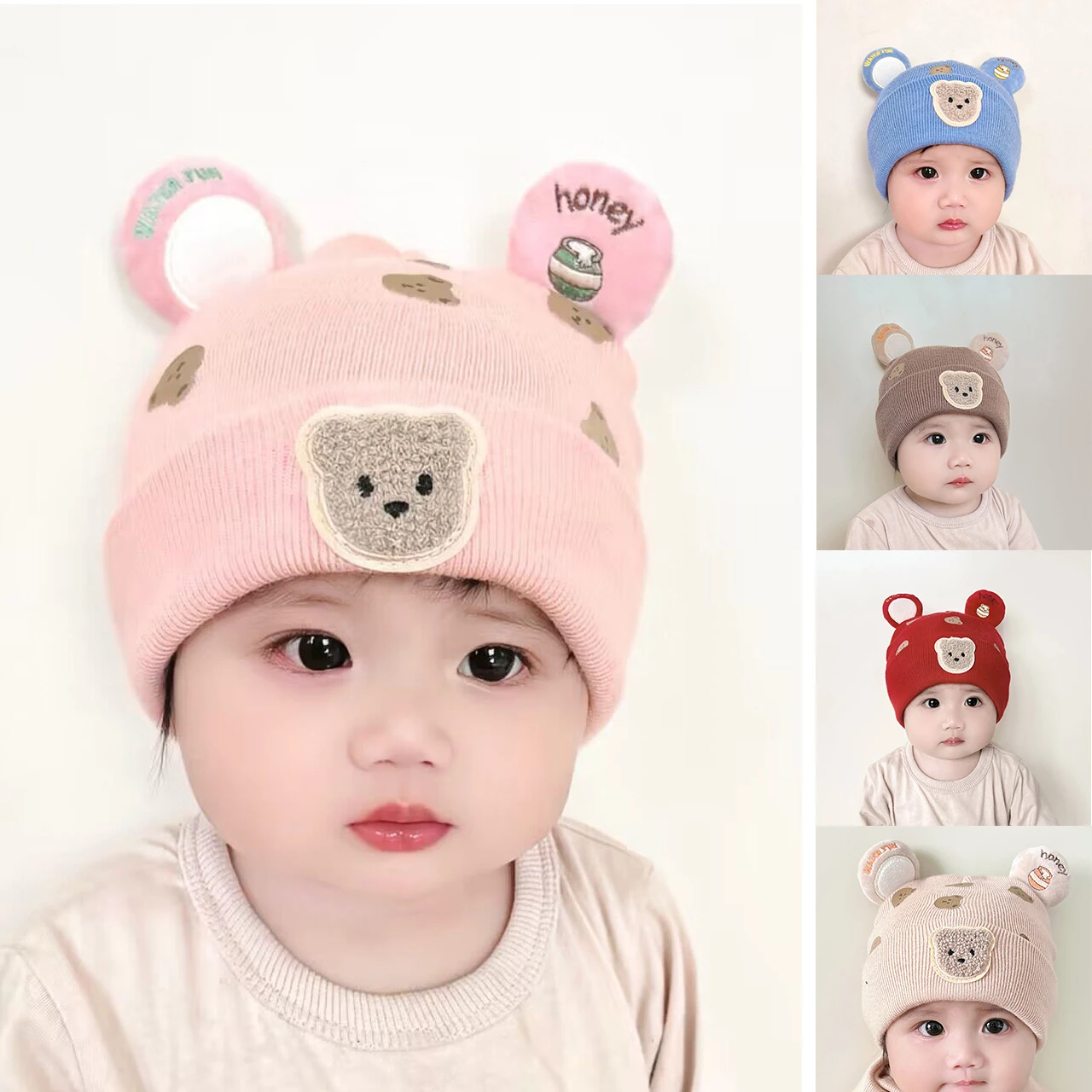 Wnter Warm Baby Beanie Hat Cut - đánh giá và giá Infant Beanie Hat With Ears